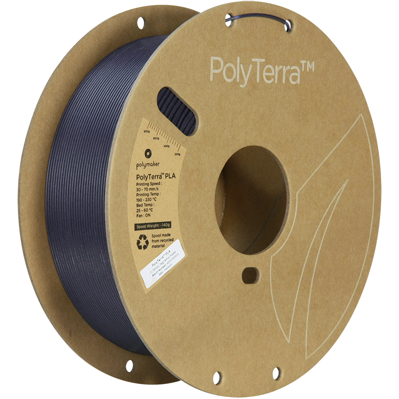 Polymaker PolyTerra™ PLA (Charcoal Black)